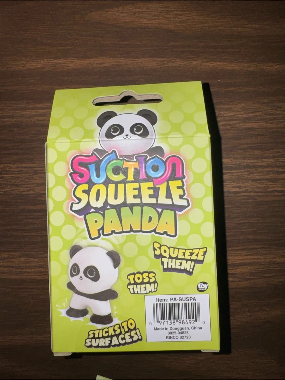 Squeeze cute panda